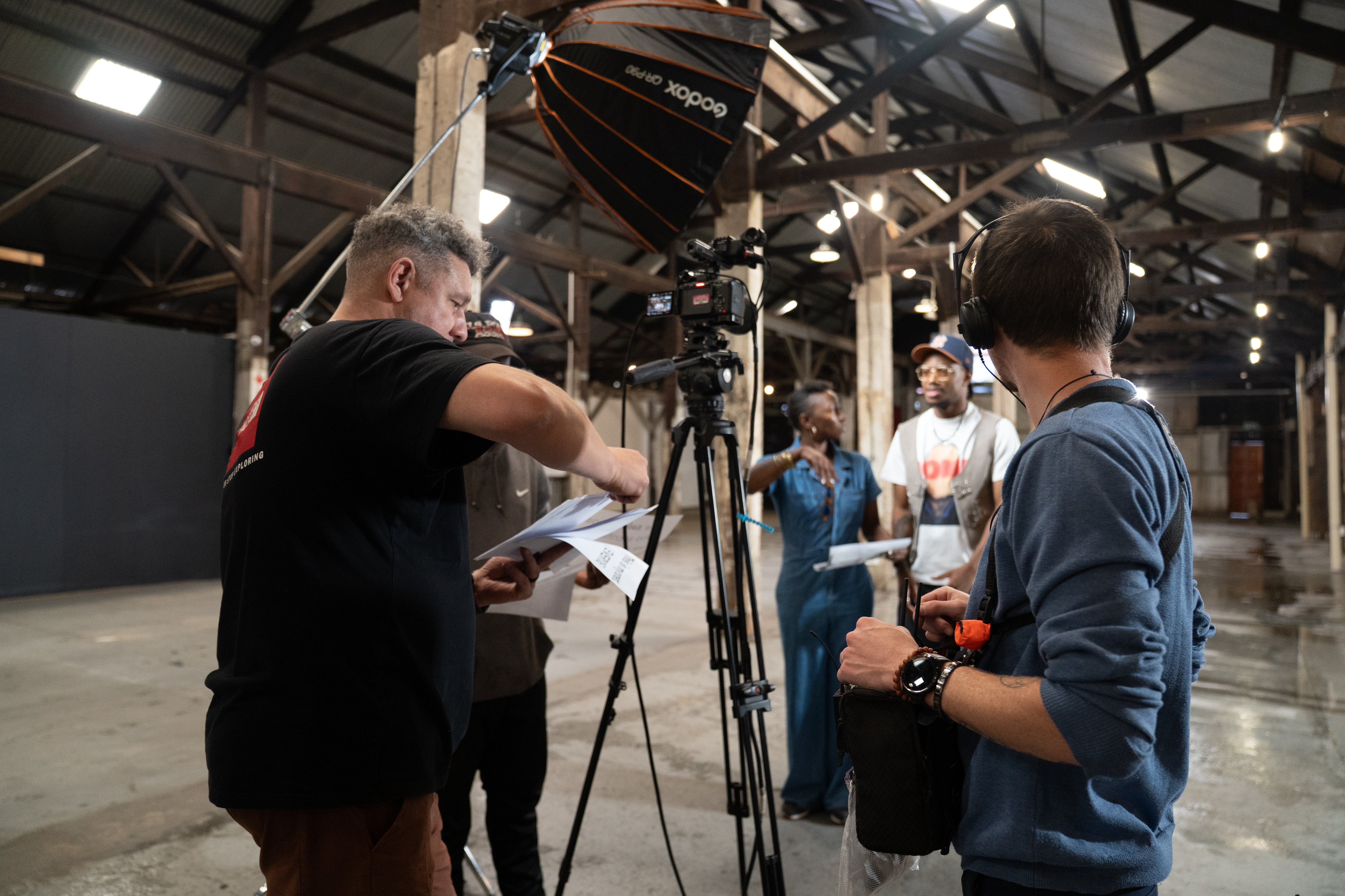 Production shoot